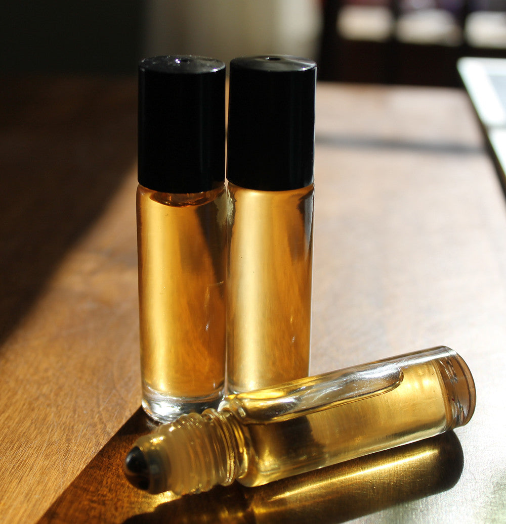 Personal Perfume Oil- PEPPERMINT BARK-- peppermint, chocolate delight - Lizzy Lane Farm Apothecary