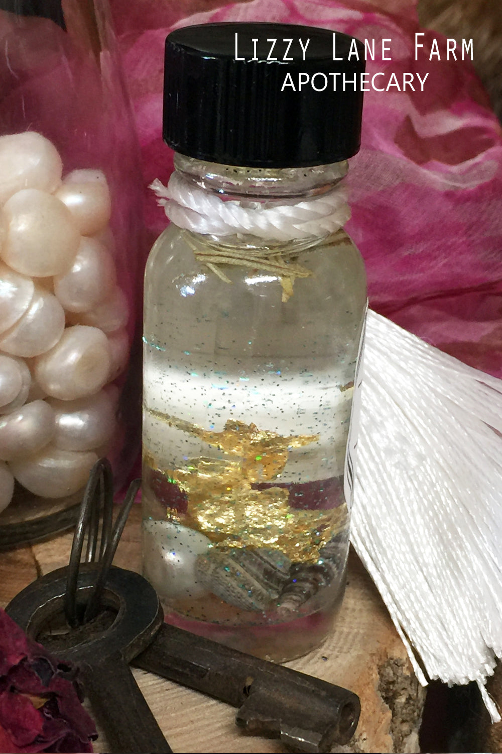 sea fairy ritual oil, wiccan perfume oil, intention oil