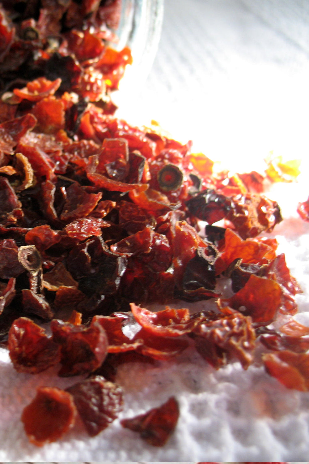 Rose Hips -seedless - Loose Dried Herb (Rosa canina) Rose Hip Tea- Organic - Lizzy Lane Farm Apothecary