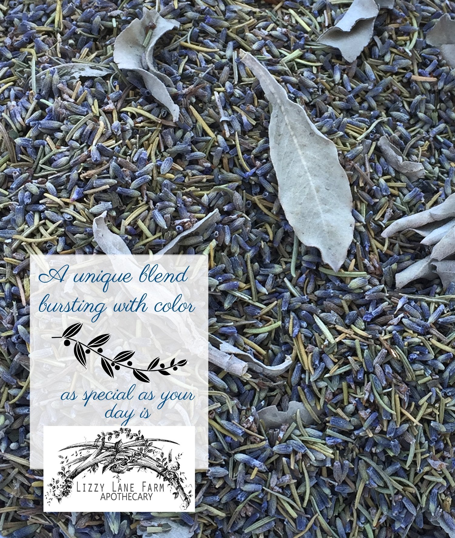 Something Blue Wedding Confetti • Wedding Toss • Real Dry Flowers • Petal Confetti- Aisle Scatter - Lizzy Lane Farm Apothecary