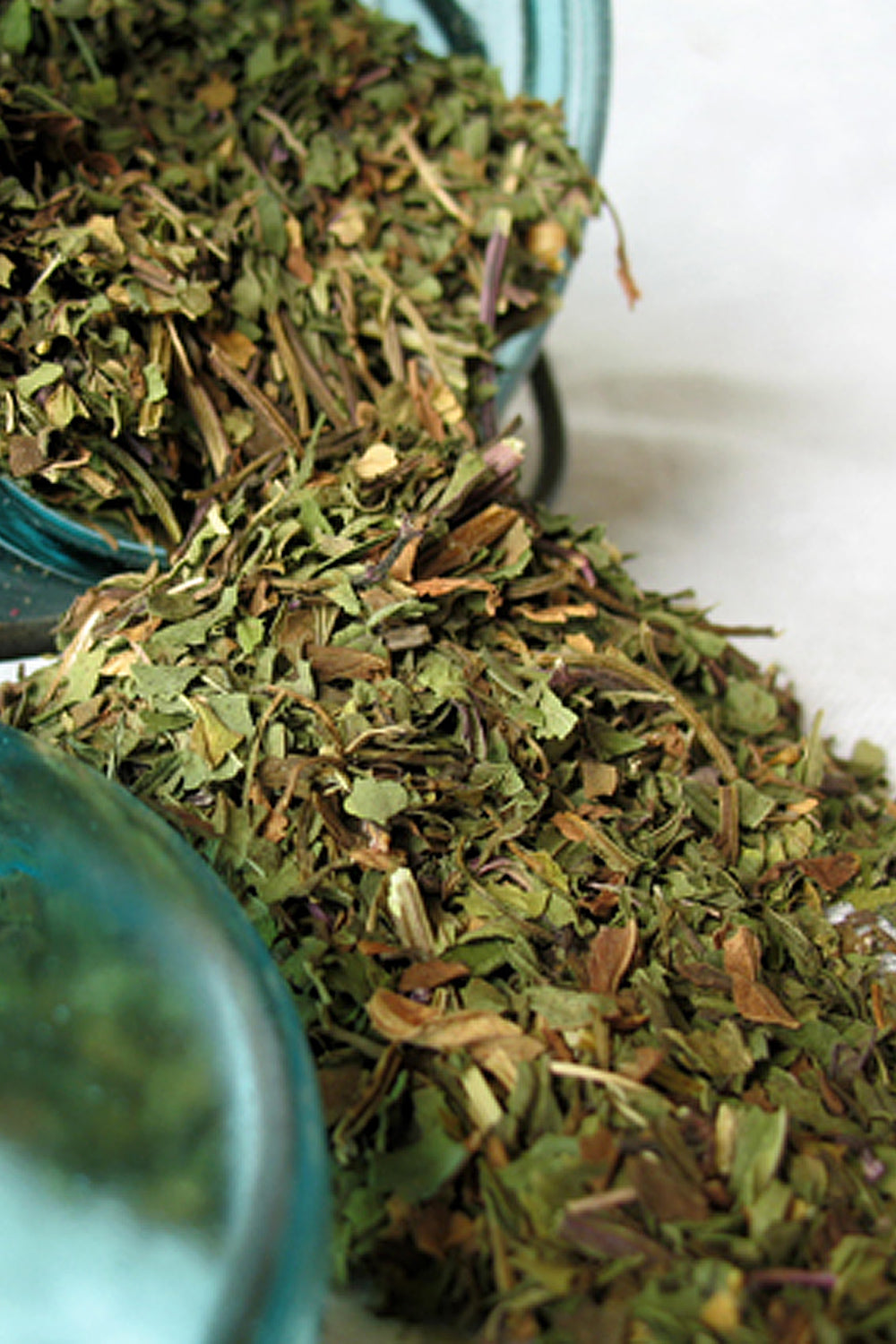 Spearmint Leaf- Loose Spearmint Dried Herb (Mentha spicata) Spearmint tea bags--Organic Spearmint - Lizzy Lane Farm Apothecary