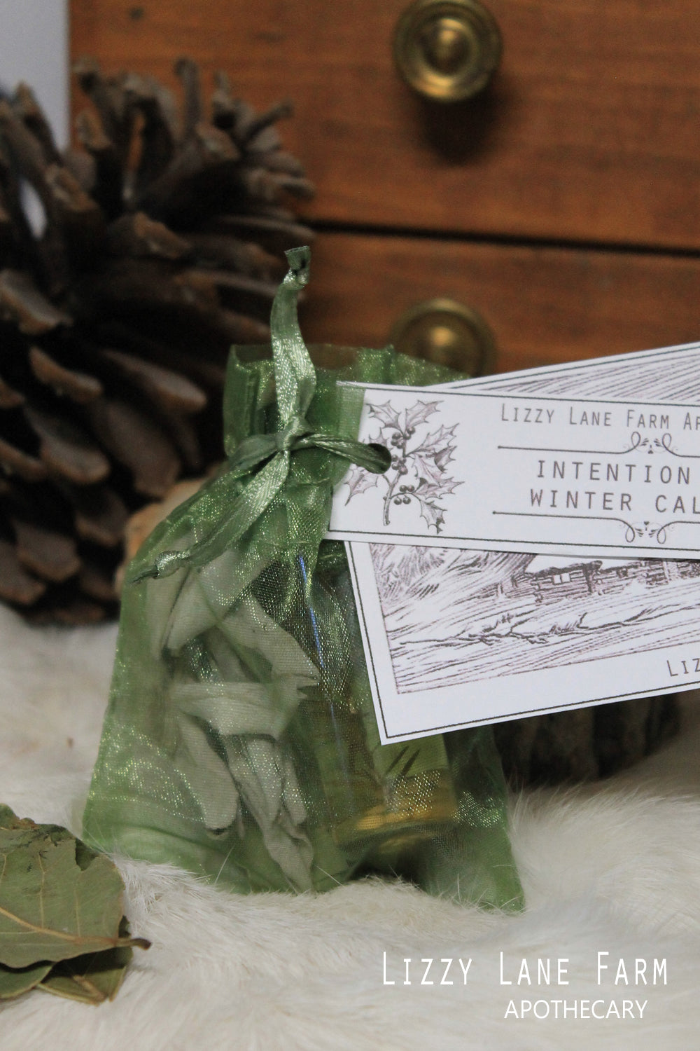 winter calm intention oil, aromaptherpy oil